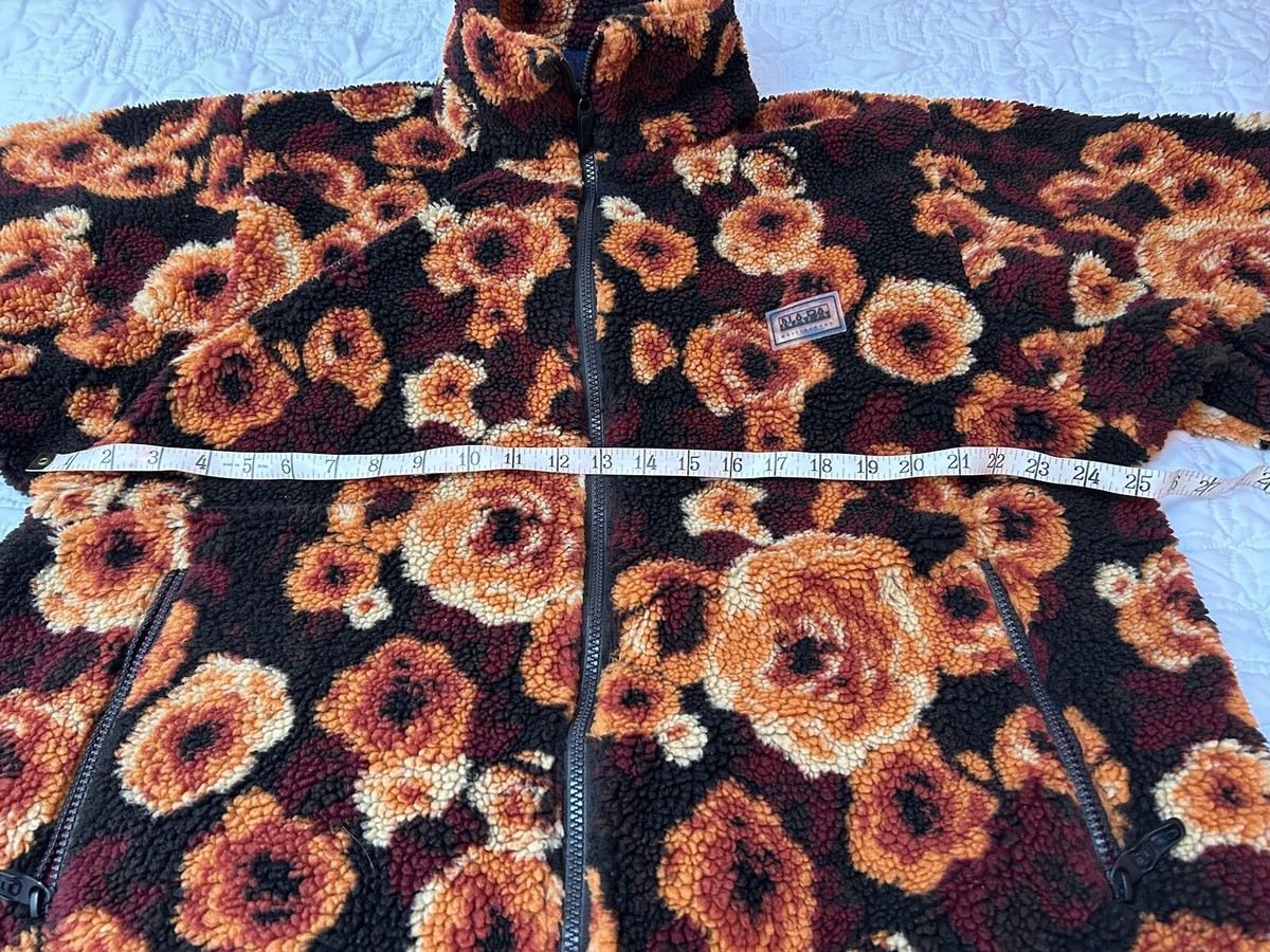 Napa by Martin 紐解ける Rose Floral Fleece 