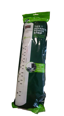 Greenlite 7 Outlet Surge Protecting Power Strip