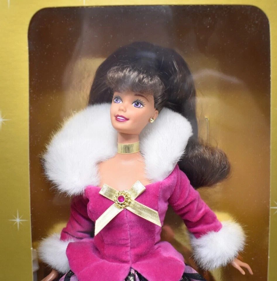 Barbie Puppe Collector Winter Rhapsody AVON Exclusiv. Sammler Barbie. Mattel OVP - Bild 2 von 4