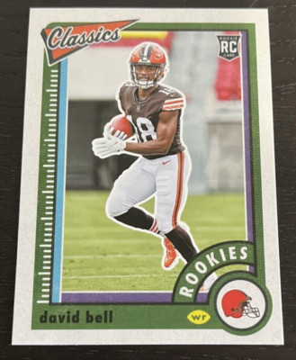 2022 Classics H2 - David Bell - RC - Cleveland Browns - #178 (B3)