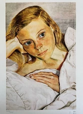 Lucian Freud Lithograph Original Hand Numbered Signed Limited 275