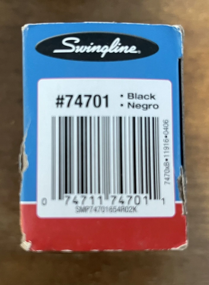 Lote de 5 grapas Swingline 747 clásica tira completa 20 hojas - negra Foto 3 de 4