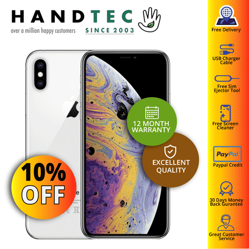 Apple iPhone XS - 64GB 256GB 512GB Unlocked - Extra 15% OFF - EXCELLENT A - Afbeelding 2 van 4