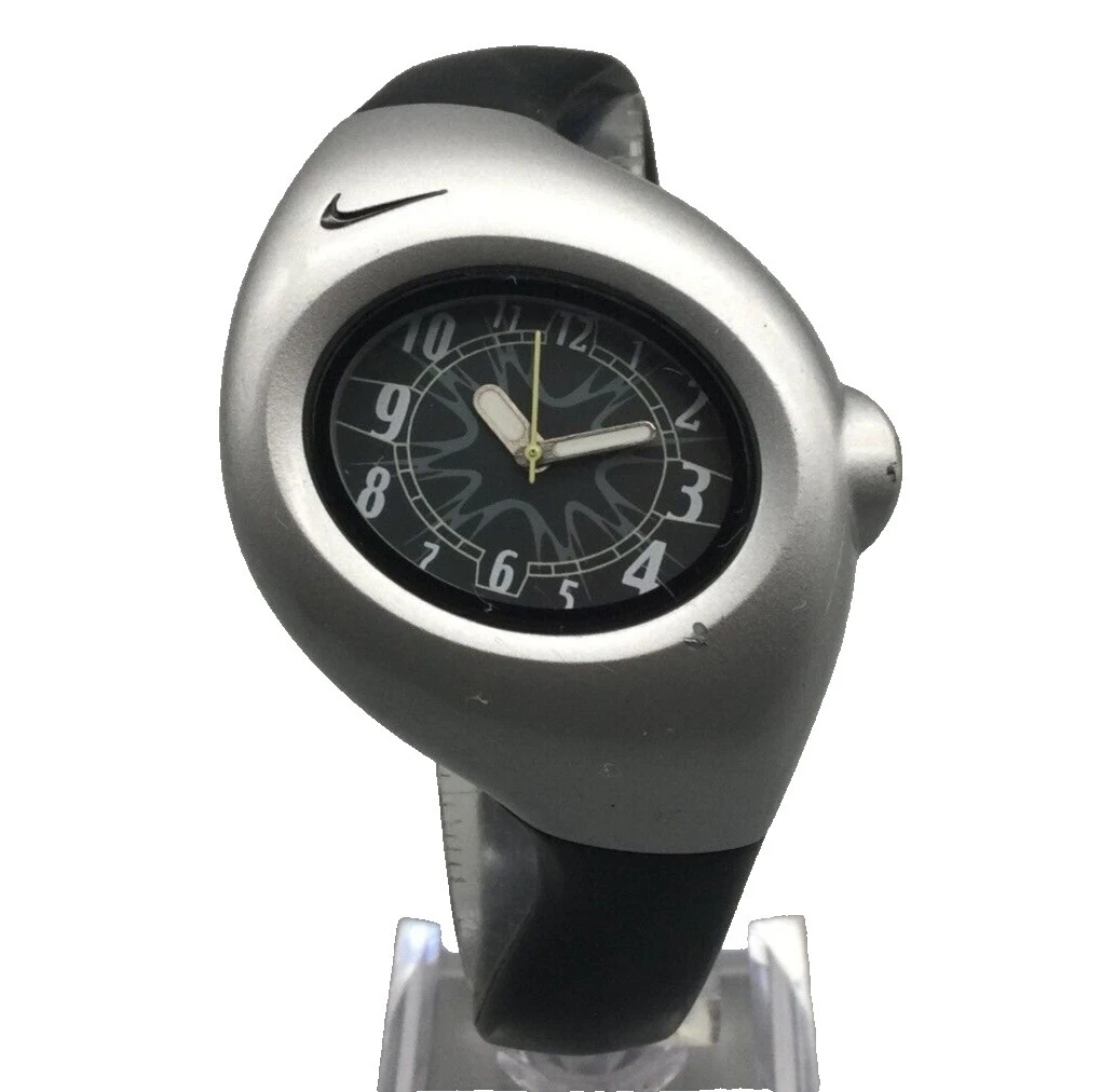 Relojes de Pulsera Banda de Plata Nike