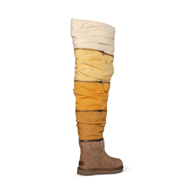 ミドルブーツ UGG Women Boots 1158313CHE Brown UGG CLASSIC ULTRA MINI CHESTNUT Men's Suede Slip On Boots