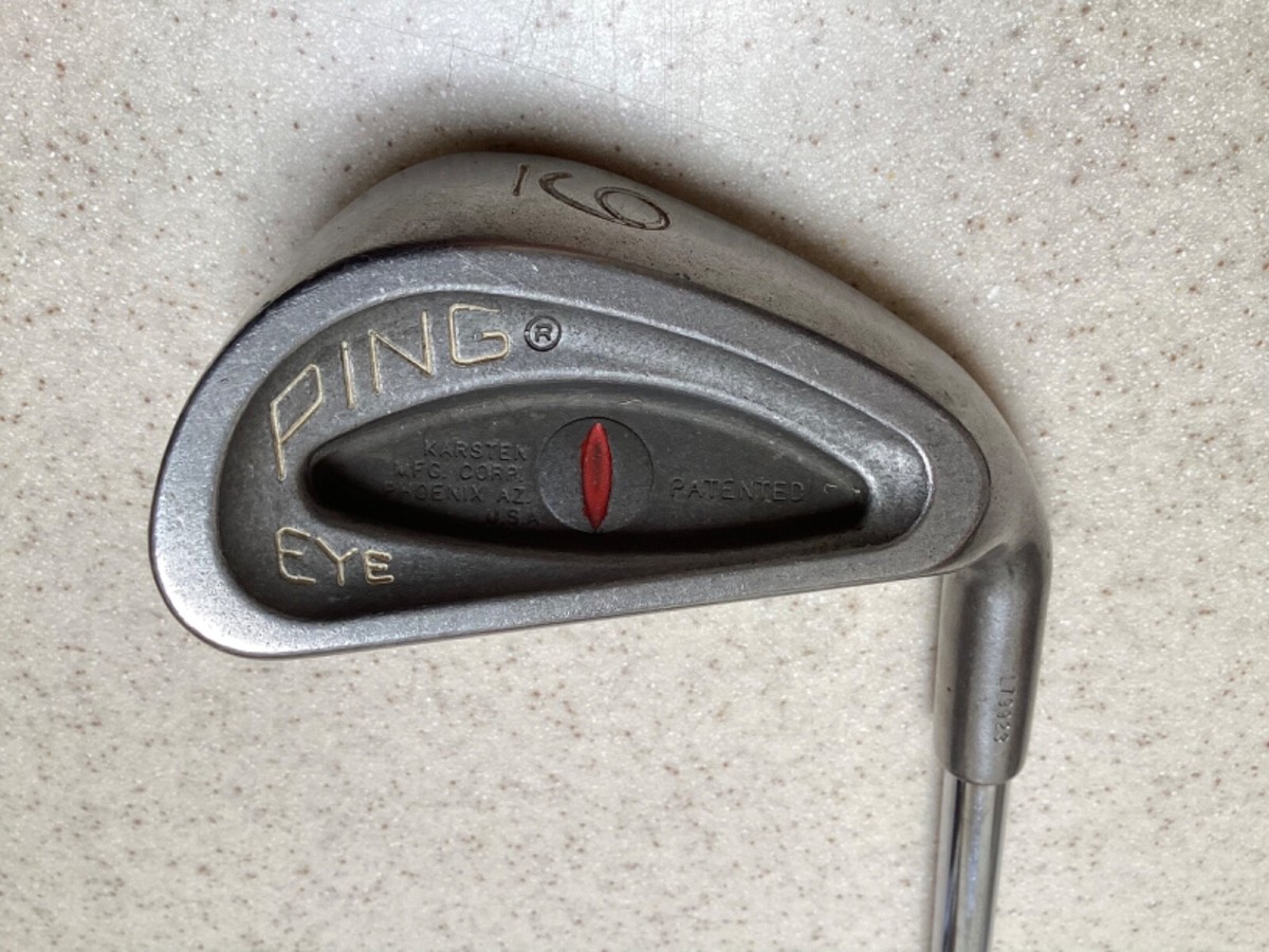 Ping Eye Orange Dot 9 Iron Regular Steel Shaft Ping Grip Ping Eye Orange Dot 9 Iron Regular Steel Shaft Ping Grip