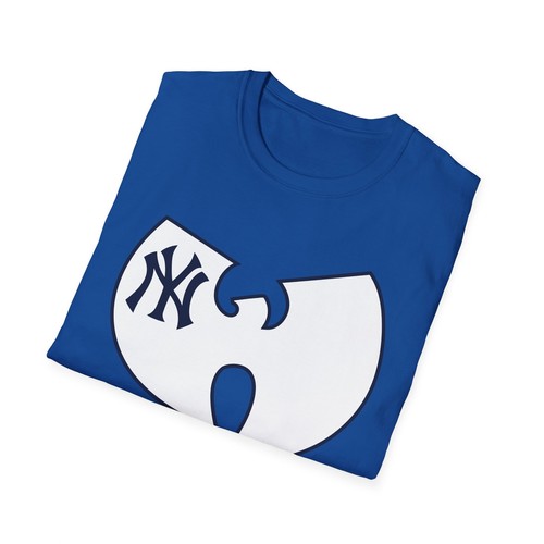 NEW YORK Wu Tang Clan Yankees Gilden Tshirt Baseball - Picture 17 of 21