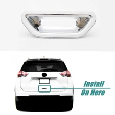 For 2014-2020 Nissan Rogue  Accessory Silvery  Rear Trunk Door Handle Bowl Trim