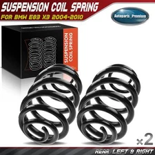 2x Rear Left & Right Coil Springs for BMW X3 2004-2010 L6 2.5L 3.0L 33533413081