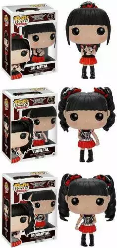 POP! ROCKS BABY METAL New FUNKO SU-METAL YUIMETAL MOAMETAL SET OF