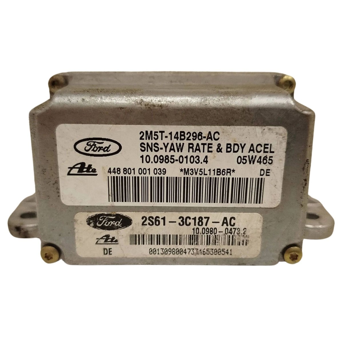 2M5T14B296AC ESP Acceleration Yaw Rate Sensor Ford Fusion 2006 | eBay
