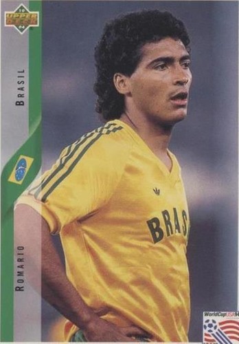 Romario 1994 Upper Deck World Cup Contenders #76 Brazil English