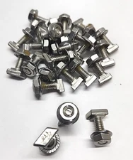 24pcs T14 ¼"-20 x ¾" Solar Bonding Bolt 