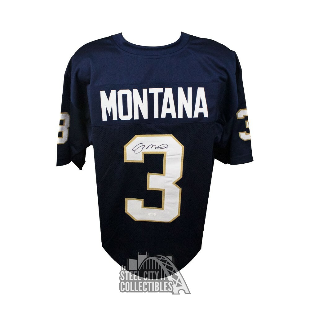 Notre Dame Football Jersey Lot #118 Signed Joe Montana Notre - Main Image