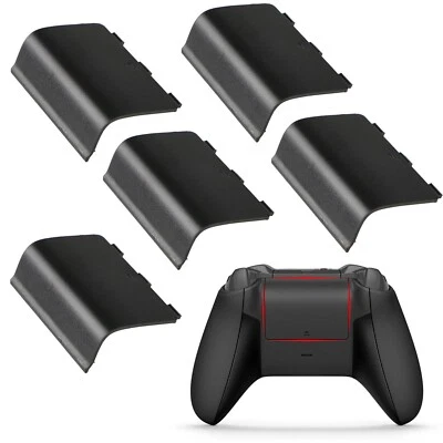 5 Xbox One Battery Cover Back Lid Wireless Controller Replacement Black