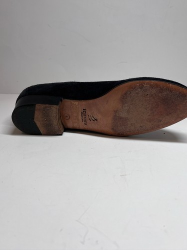 Ichtys Vintage Loafer Slipper Velour Fisch Größe 5 - Bild 6 von 9