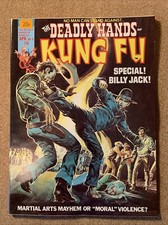 Deadly Hands Of Kung Fu #11 VFN  Neal Adams Billy Jack cover Shang-Chi. 1975