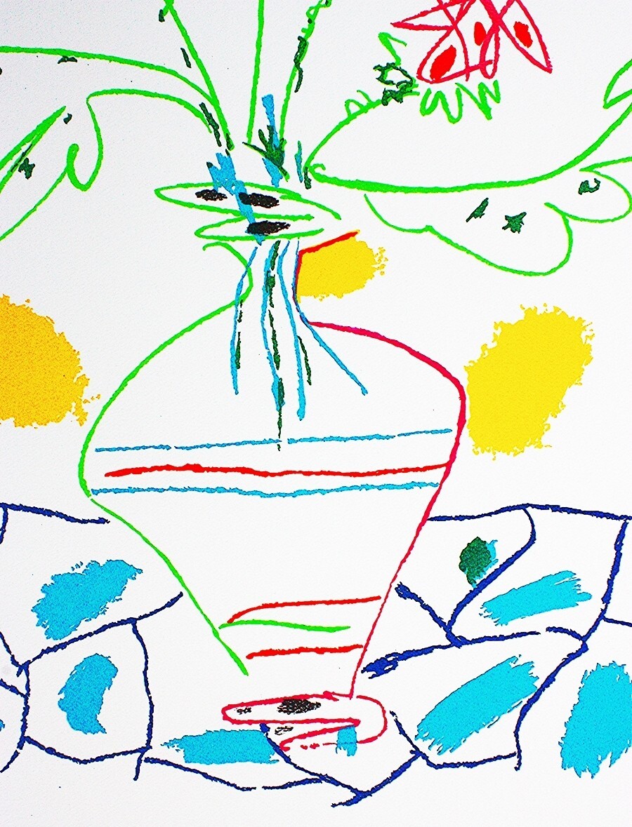 ☆ピカソ　Vase De Fleurs　☆ ☆ピカソ Vase De Fleurs ☆ Vase De Fleurs | Pablo Picasso