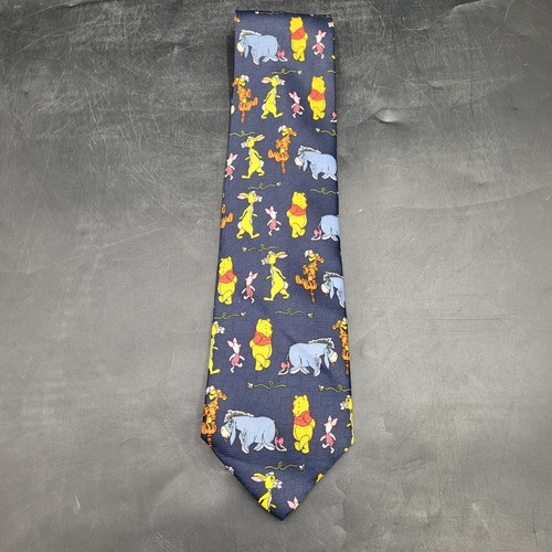 Lot of 2 Winnie the Pooh Disney Exquisite Apparel Ties Disney - Picture 7 of 13