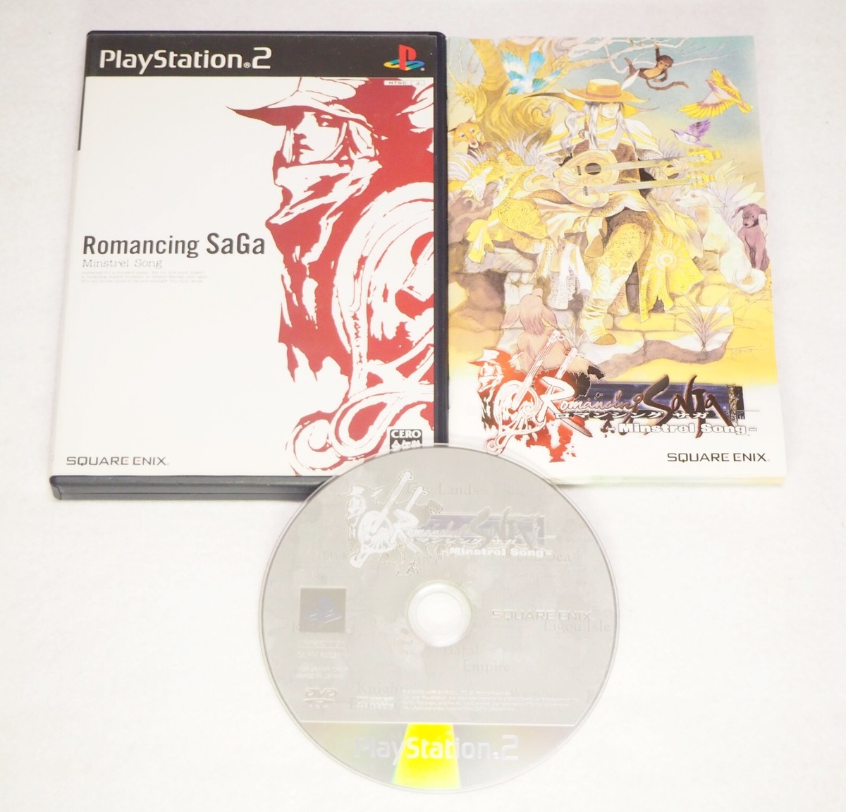 Romancing SaGa: Minstrel Song PS2 PlayStation 2 Japan Version
