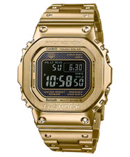 NEW Casio G-Shock FULL METAL 5000 GOLD Bluetooth Digital Mens Watch GMWB5000GD9