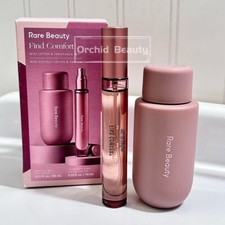 New Rare Beauty Find Comfort Lotion and Fragrance Mini Travel Set~3.21oz+0.33 oz