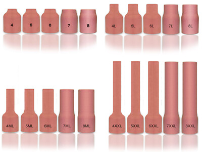 Keramische Gasdüse SR-9 SR9 SR20 SR25 TIG/WIG Gaslinsen Gaslinse Ceramic Nozzle