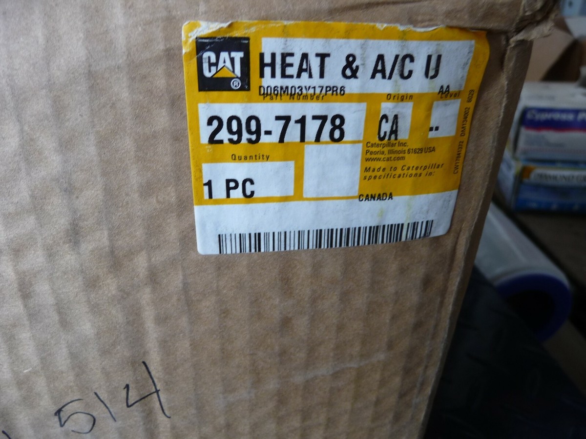 CATERPILLAR 299-7178 HEAT & A/C U | eBay
