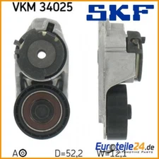 Tensioner pulley, V-ribbed belt SKF VKM34025 for Ford Jaguar