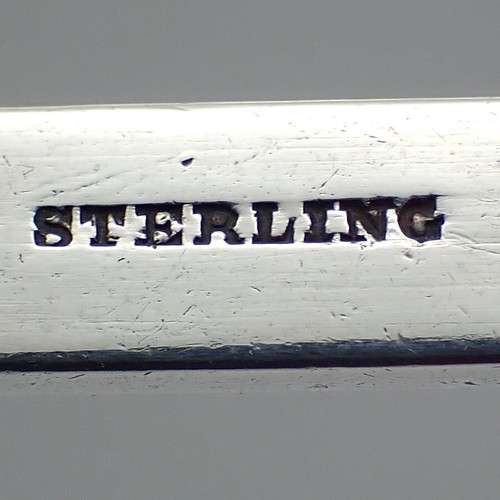 Japanese Oyster Ladle Gorham Sterling Silver 1870 Mono H - Picture 6 of 6