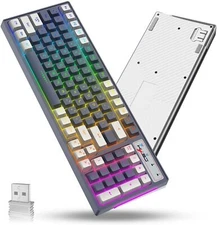 2.4Ghz Wireless Keyboard Gaming RGB Backlight With Keys Full Anti-ghosting L900