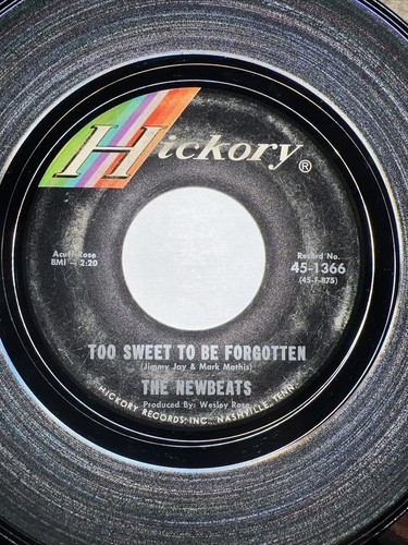 THE NEWBEATS 45 Shake Hands / Too Sweet To Be Forgotten - Picture 2 of 2