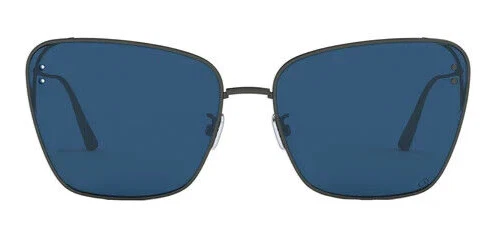 NOVO ÓCULOS DE SOL CHRISTIAN DIOR MissDior B2U H4B0 LENTE PRETA/AZUL AUTÊNTICO 63-17 - Imagem 4 de 4