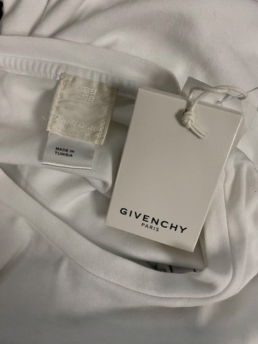 Givenchy White Girl's 4G Denim Applique Short-Sleeve Dress Size 8Y - Picture 2 of 2