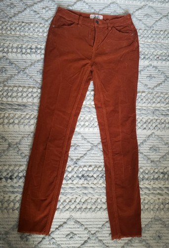 26 Rust Orange Corduroy 