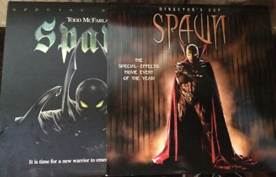 Laserdisc, Spawn, Special Edition und Directors cut, Sprache englisch