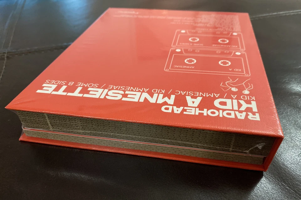 Radiohead Kid A Mnesiette 2x Cassette Book SEALED #4526/5000 XL1166MCX - Image 4 of 4