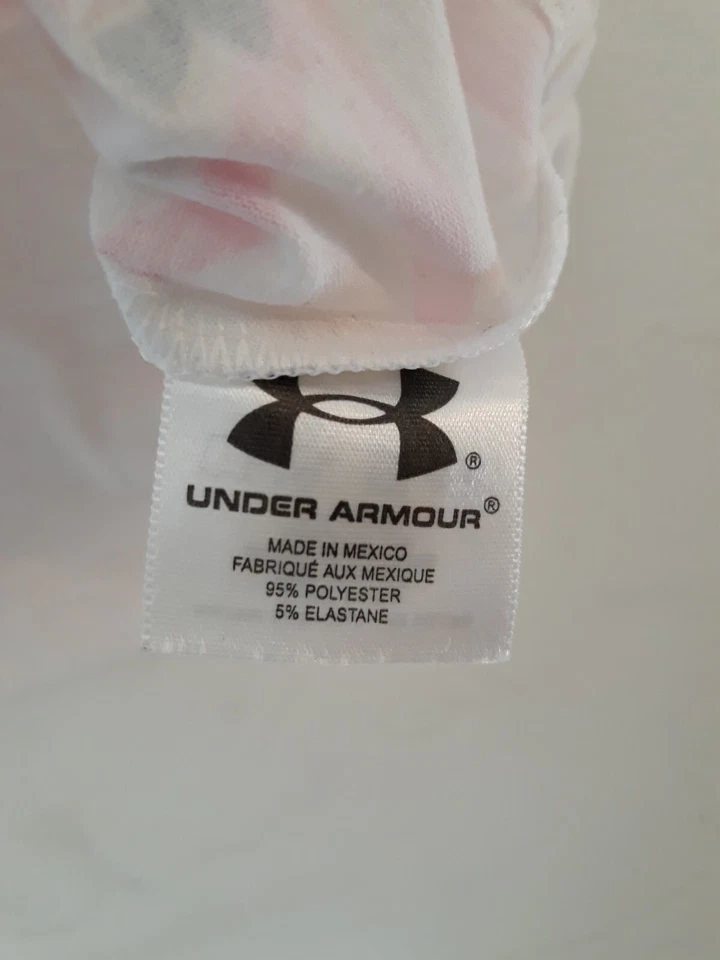 Mujeres Under Armour Pequeña Potencia en Rosa Camisa Cáncer de Mama Cinta Hechizo Mujer Foto 4 de 4