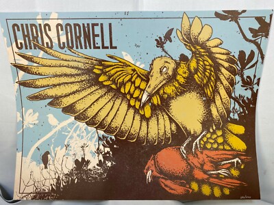 CHRIS CORNELL Higher Truth Tour CCO BIRD LITHOGRAPH LIMITED #500 COPIES