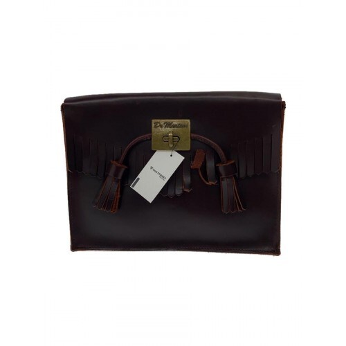 Dr. Martens Seconda Borsa Pelle Marrone da Uomo dal Giappone 20,5x27,5x3cm Moda