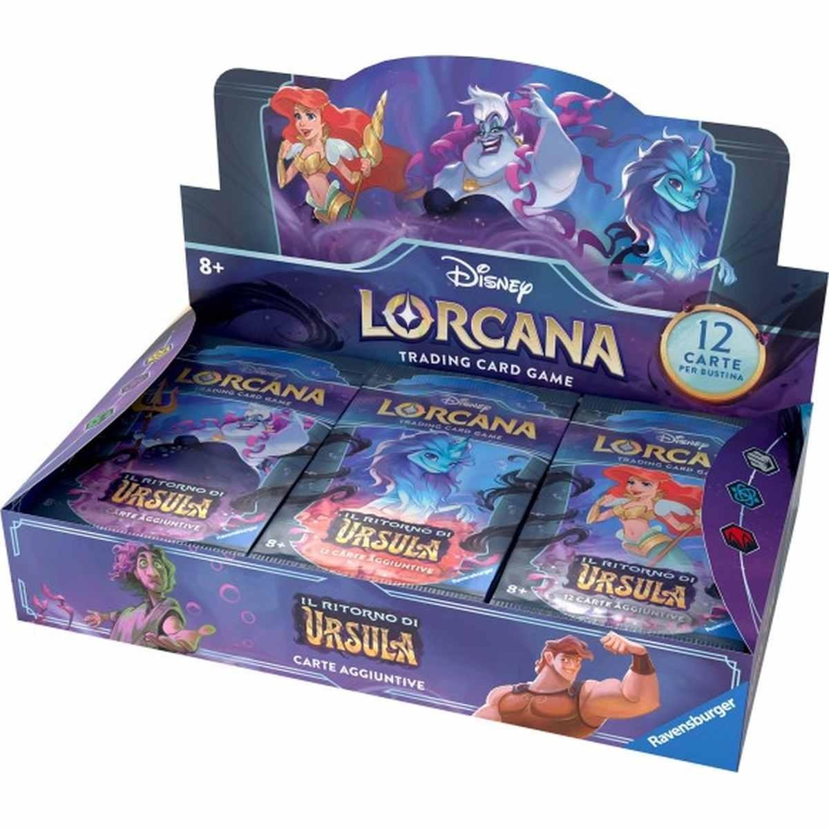 Ursula's Return - The Return Of Ursula Booster Box Disney Lorcana ITA