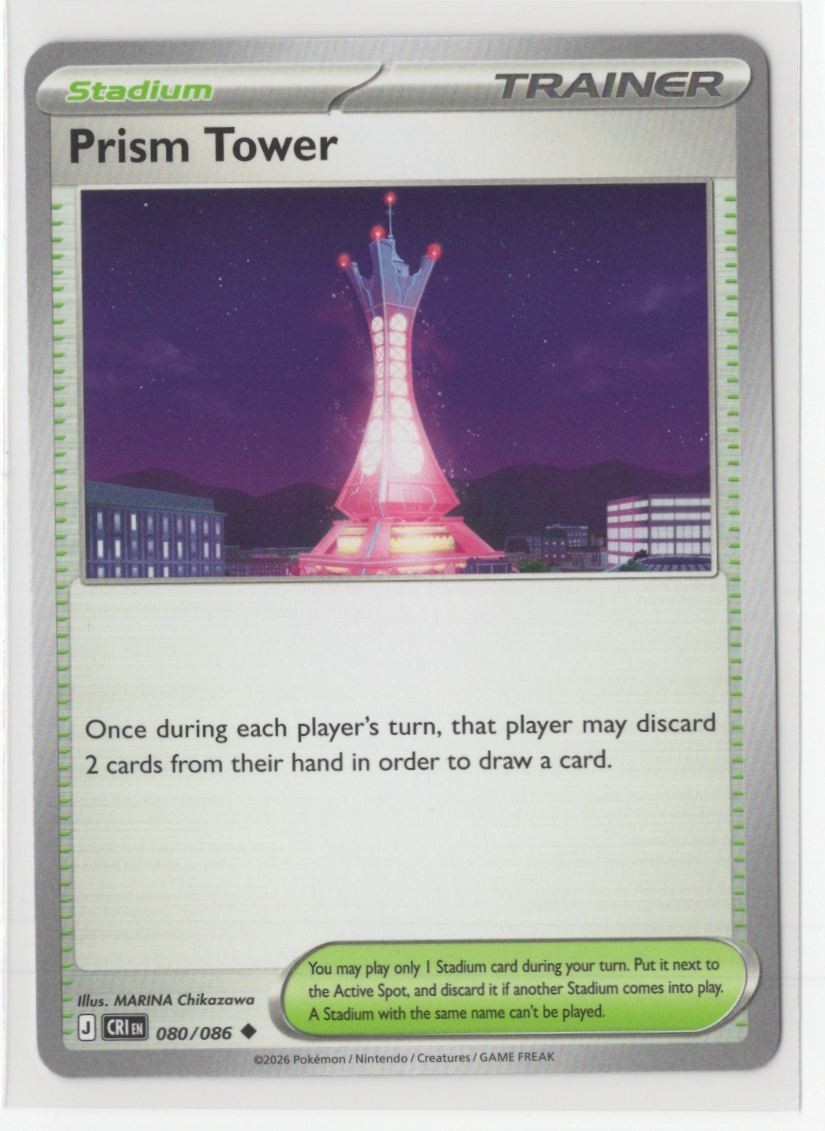 Pokemon Chaos Rising 080/086 Prism Tower