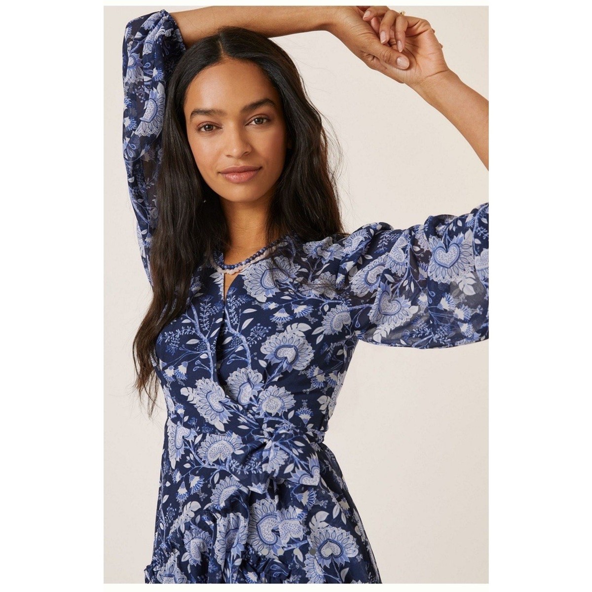 anthropologie blue heart dress Mable Denim Dress  Ginger Bee Boutique