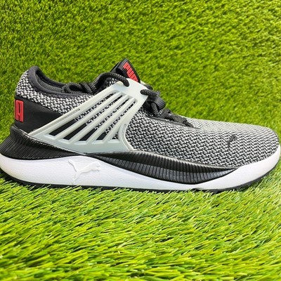 Puma Pacer Future Mens Size 10.5 Gray Black Athletic Running Shoes Sneakers