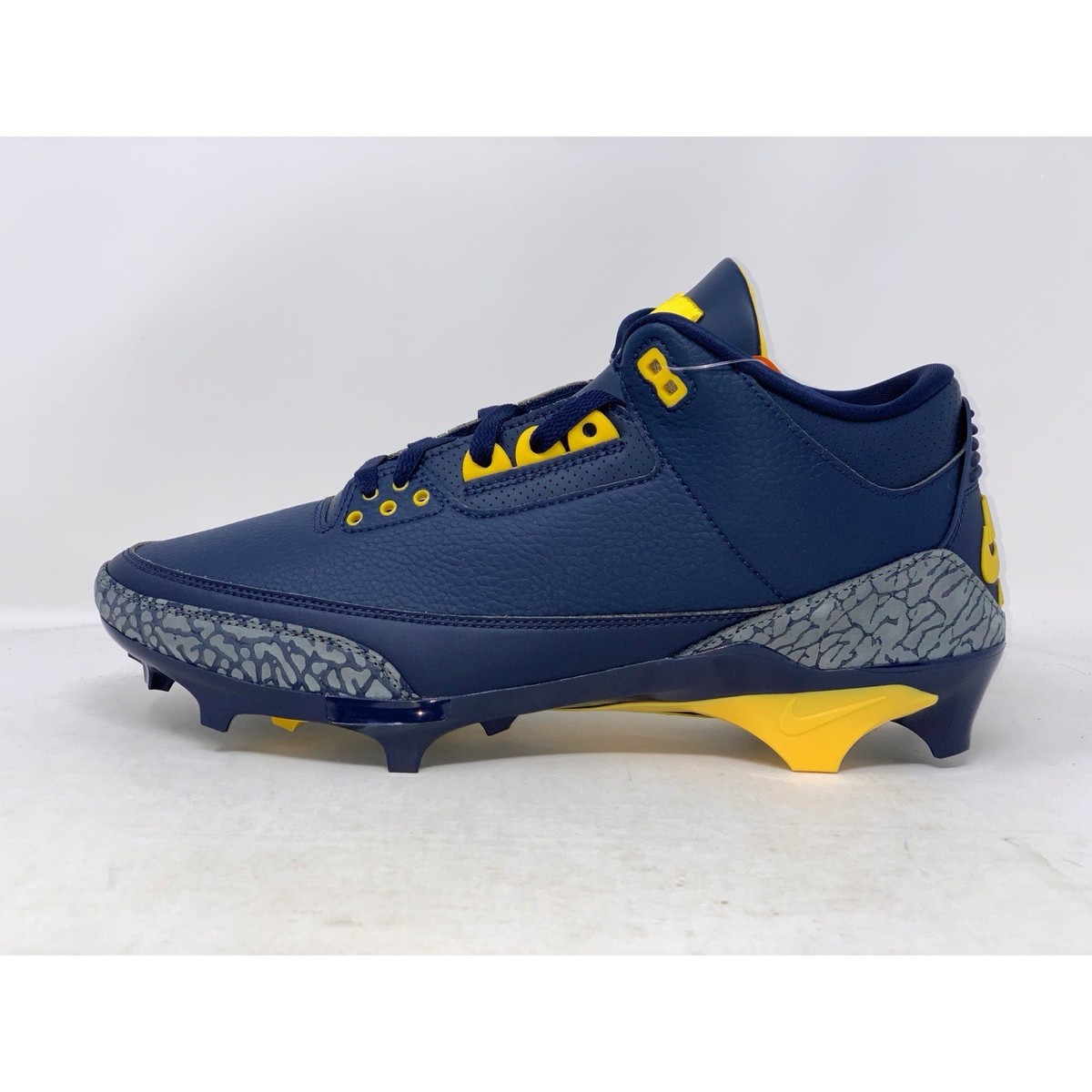 Air Jordan 'Michigan Wolverines PE' Blue Football Cleats, Size  HF5582-400