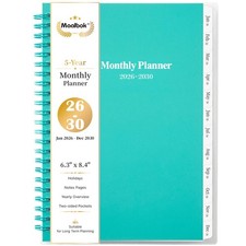 2026-2030 Monthly Planner/Calendar - January 2026 - December 2030, 5 Year Pla...