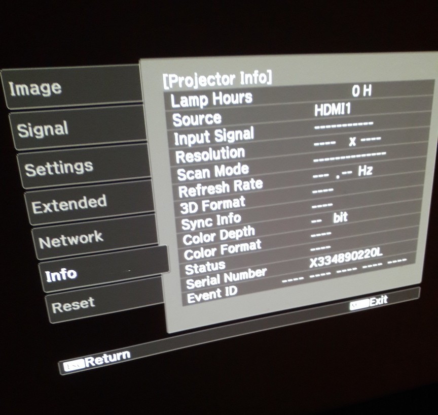 Epson Home Cinema 5040UB 4K PRO UHD 3 Chip HDR Projector W Remote epson-home-cinema-5040ub-4k-pro-uhd-3-chip-hdr-projector-w-remote