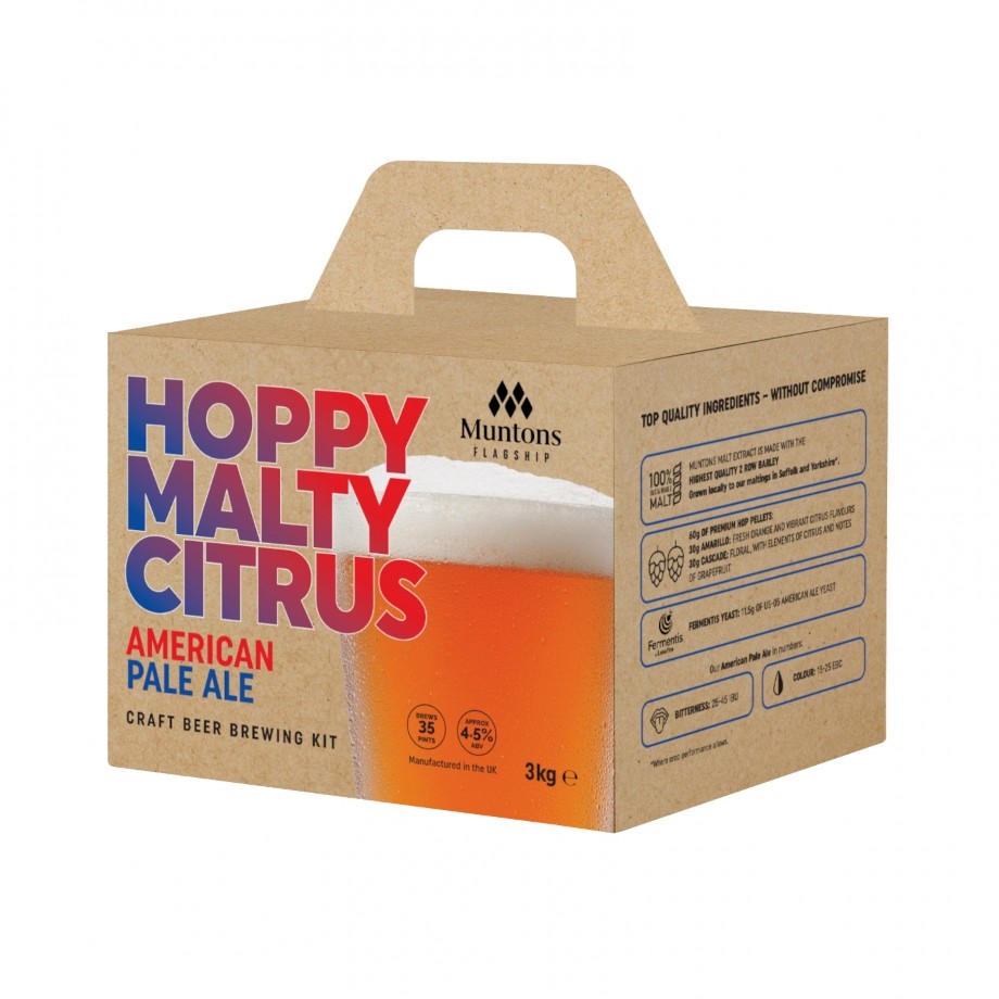 Muntons Flagship Pale Ale - Homebrew Beer Ingredient Kit - 35 Pint