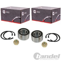 2X A.B.S. RADLAGER-SATZ Vorne Beidseitig Passend FüR Volvo 440 460 480
