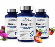 3 Packs 1MD Nutrition LiverMD - Liver Support Supplement New | Exp 11/2027